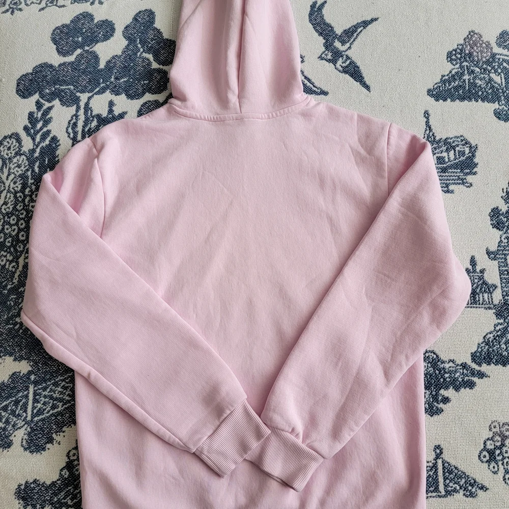 Adidas Light Pink Hoodie with White Logo - Picture 4 of 8